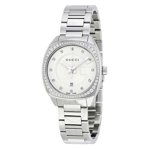 gucci g class diamond ladies watch|stainless steel Gucci ladies watches.